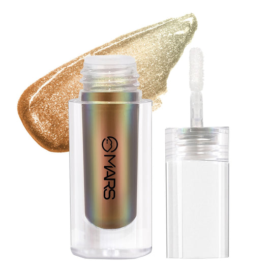 MARS Cosmetics Northern Lights Liquid Eye Shadow - 02 Russian Radiance - Swadesiicart