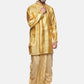 Sethukrishna Golden Embroidered Dhoti Pant For Men | Swadesiicart