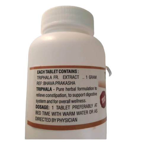 Samraksha Triphala 1gm Tablets - Swadesiicart
