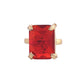 VOJ Women Gold Color stainless steel Ring - VOJ (Valley Of Jewellery)