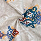 URBAN SPACE Divine White Ethnic Motifs 144 TC Cotton Queen Bedsheet & 2 Pillow Covers - Swadesiicart