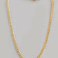 VOJ Gold-Polished Designer V Shaped Chain For Men | Swadesiicart