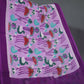 Shades Of Lavender And Purple Pure Munga Cotton Block Print Saree By Gayathri Reddy Designer Studio | Swadesiicart
