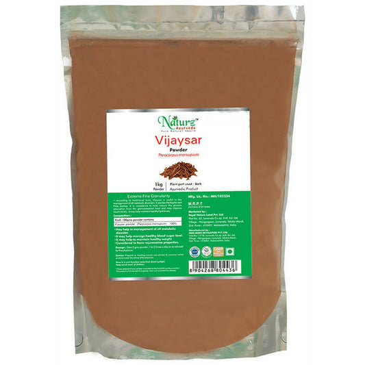 Naturz Ayurveda Vijaysar Powder | Swadesiicart