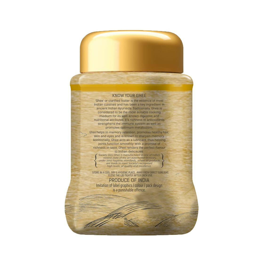 Society Desi Ghee Jar | Swadesiicart