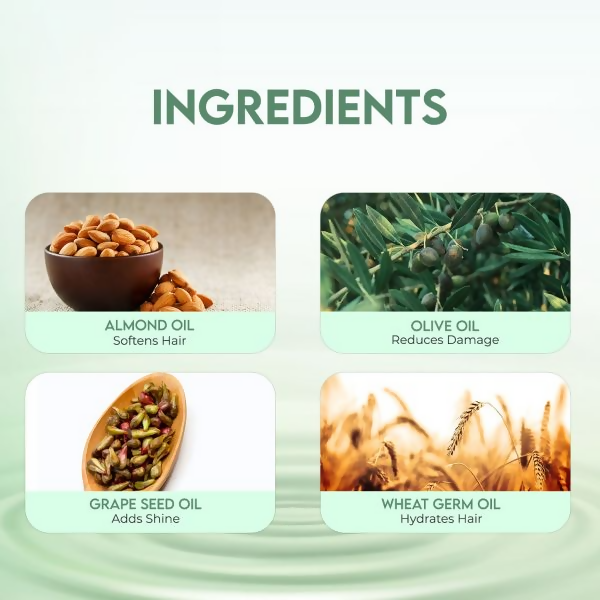 Jovees Hair Serum With Grape Seed & Almond Oil - Swadesiicart