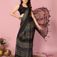 Attractive These Party Wear Ready To Wear Saree - Grey | Swadesiicart