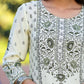 Juniper Women's Green Rayon Staple Kalamkari Floral Placement Printed Kurta | Swadesiicart