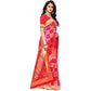 Vamika Banarasi Jaquard Pink Weaving Saree (Banarasi 30) | Swadesiicart