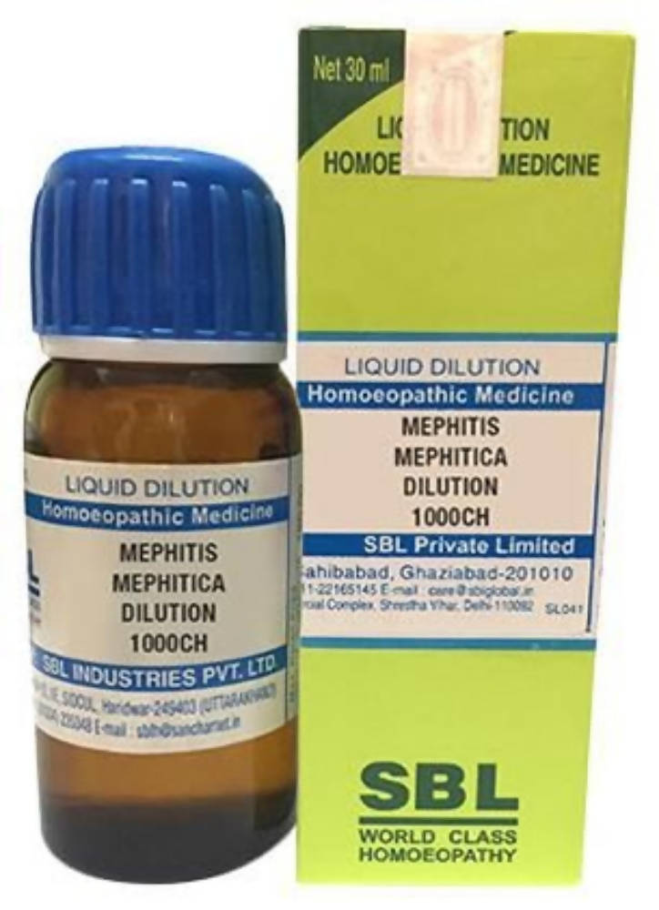 SBL Homeopathy Mephitis Mephitica Dilution | Swadesiicart