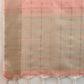 Vishnu Weaves Women's Peach Soft Silk Zari Woven Saree with Blouse - Swadesiicart