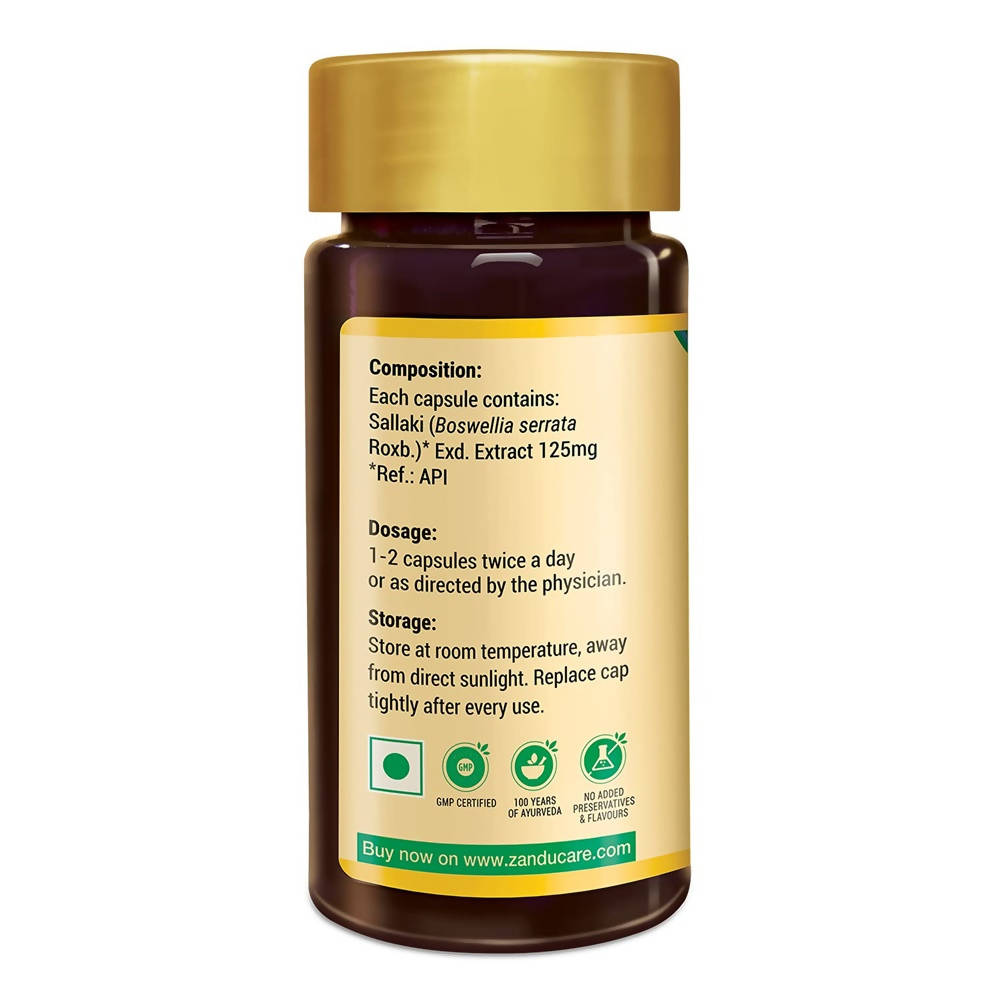 Zandu Sallaki Capsules Good For Joint Health | Swadesiicart