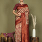 Shree Shyam Fashion Lichi Silk Cream Saree