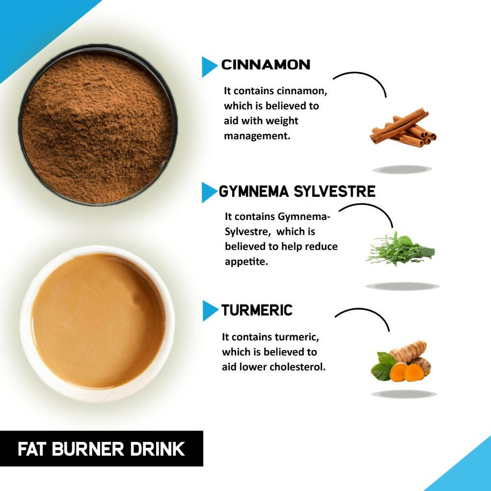 Just Vedic Fat Burner Drink Mix - Swadesiicart