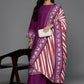 Ahalyaa Women's Traditional wear Kurta Set - Purple | Swadesiicart