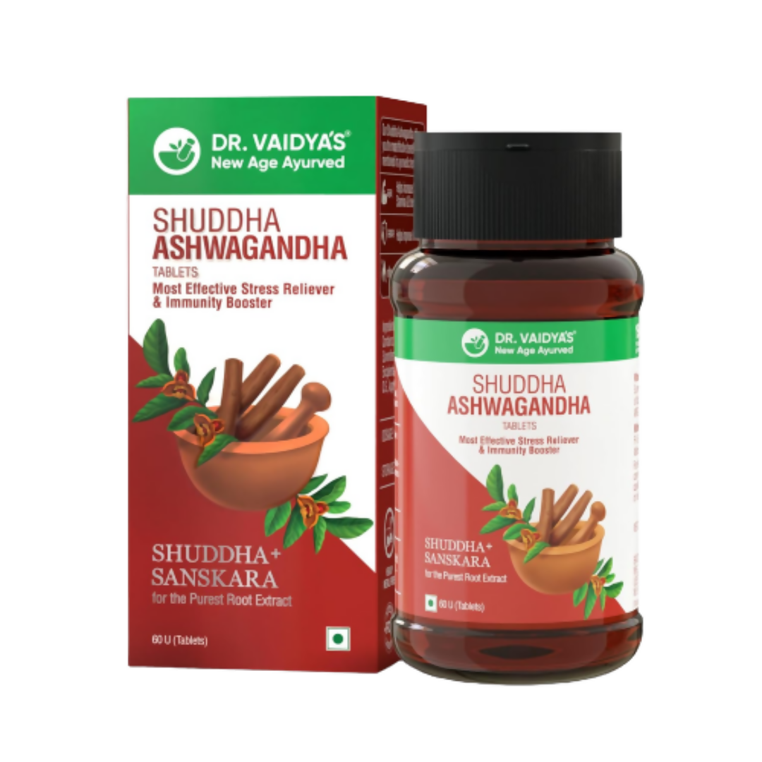 Dr. Vaidya's Shuddha Ashwagandha Tablets | Swadesiicart