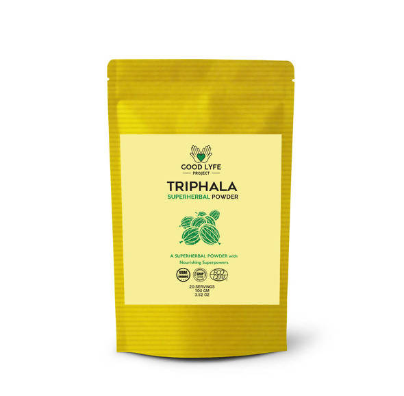 Good Lyfe Project Organic Triphala Superherbal Powder | Swadesiicart