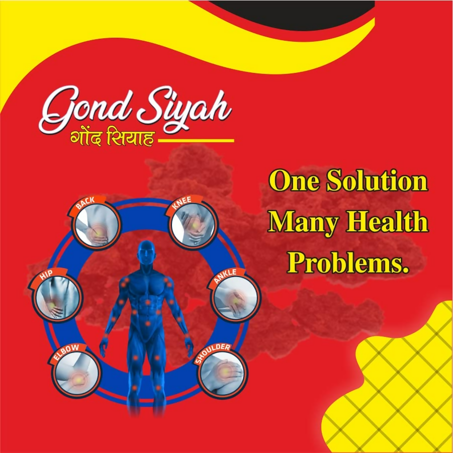Herbal Canada Gond Siyah Powder | Swadesiicart