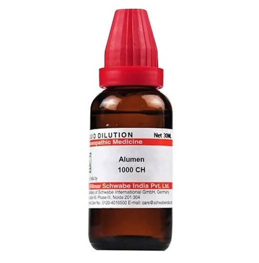 Dr. Willmar Schwabe India Alumen Dilution | Swadesiicart