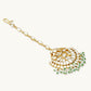 Nuyug 22K Gold-Plated Crystal & Pearl Studded Matha Patti | Swadesiicart