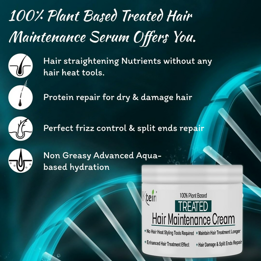 Ktein 100% Plant Based Treated Hair Maintenance Cream Natural - Swadesiicart