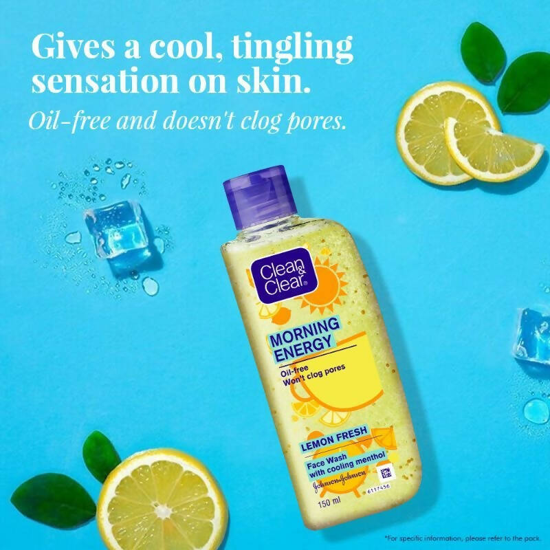 Clean & Clear Morning Energy Lemon Fresh Face Wash - Swadesiicart
