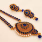 Blue Kemp Long Necklace Set