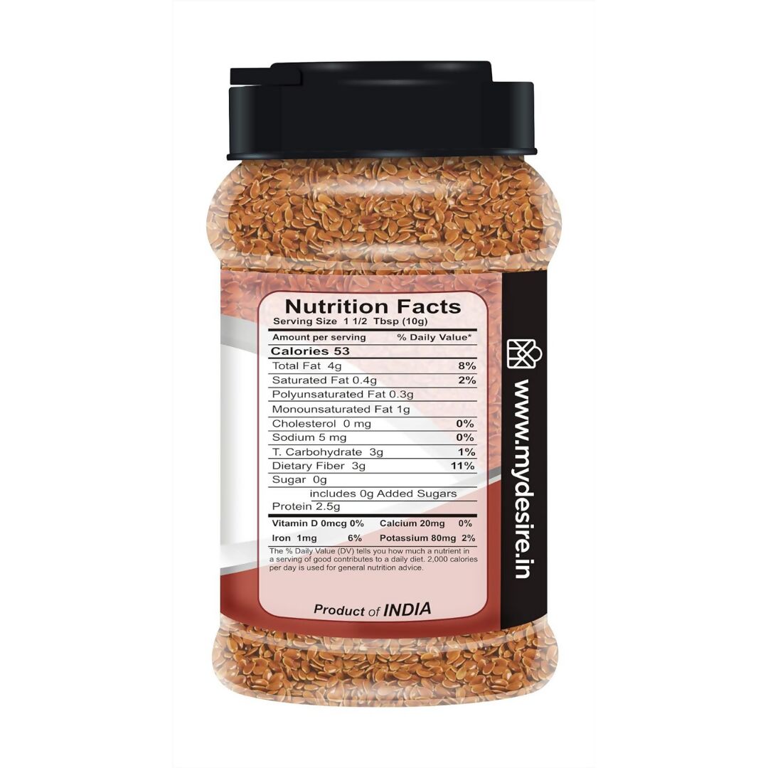 Desire Flax Seeds | Swadesiicart