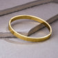NVR Men's Gold Metal Interlock Kada Bracelet - Swadesiicart