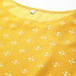 Ahalyaa Women's Traditional Wear Co-ords - Mustard - Swadesiicart