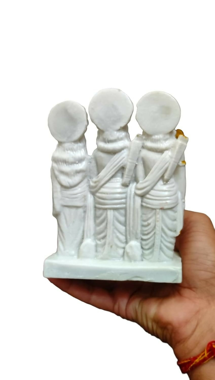 Smarth Mart White Marble Dust Ram Darbar Idol - Swadesiicart