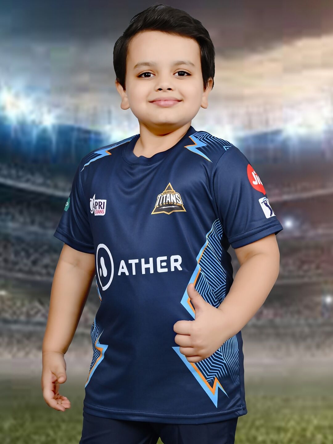 Baesd Kids IPL Cricket Jersey T-shirt T20 | Swadesiicart