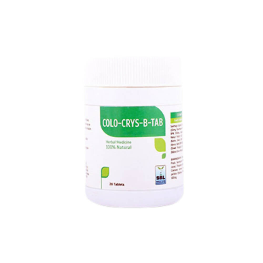 SBL Homeopathy Colo-Crys-B Tablets | Swadesiicart