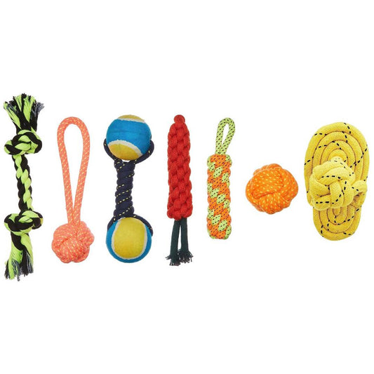 Durable Rope Chewing Dog Toys Combo - Swadesiicart