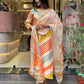 Partywear Designer Maslin Multi Stitched Suit With Dupatta - Tanisha | Swadesiicart
