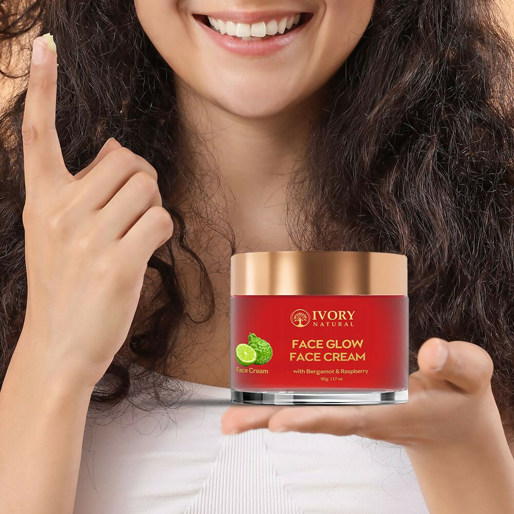 Ivory Natural Face Glow Cream For Skin Glow With Moisture And Luminosity | Swadesiicart