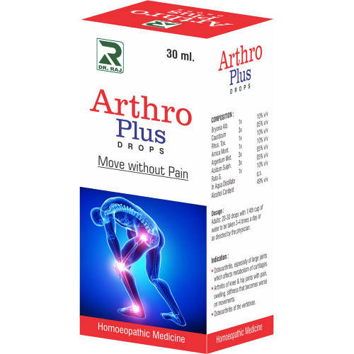 Dr. Raj Homeopathy Artho Plus Drops | Swadesiicart