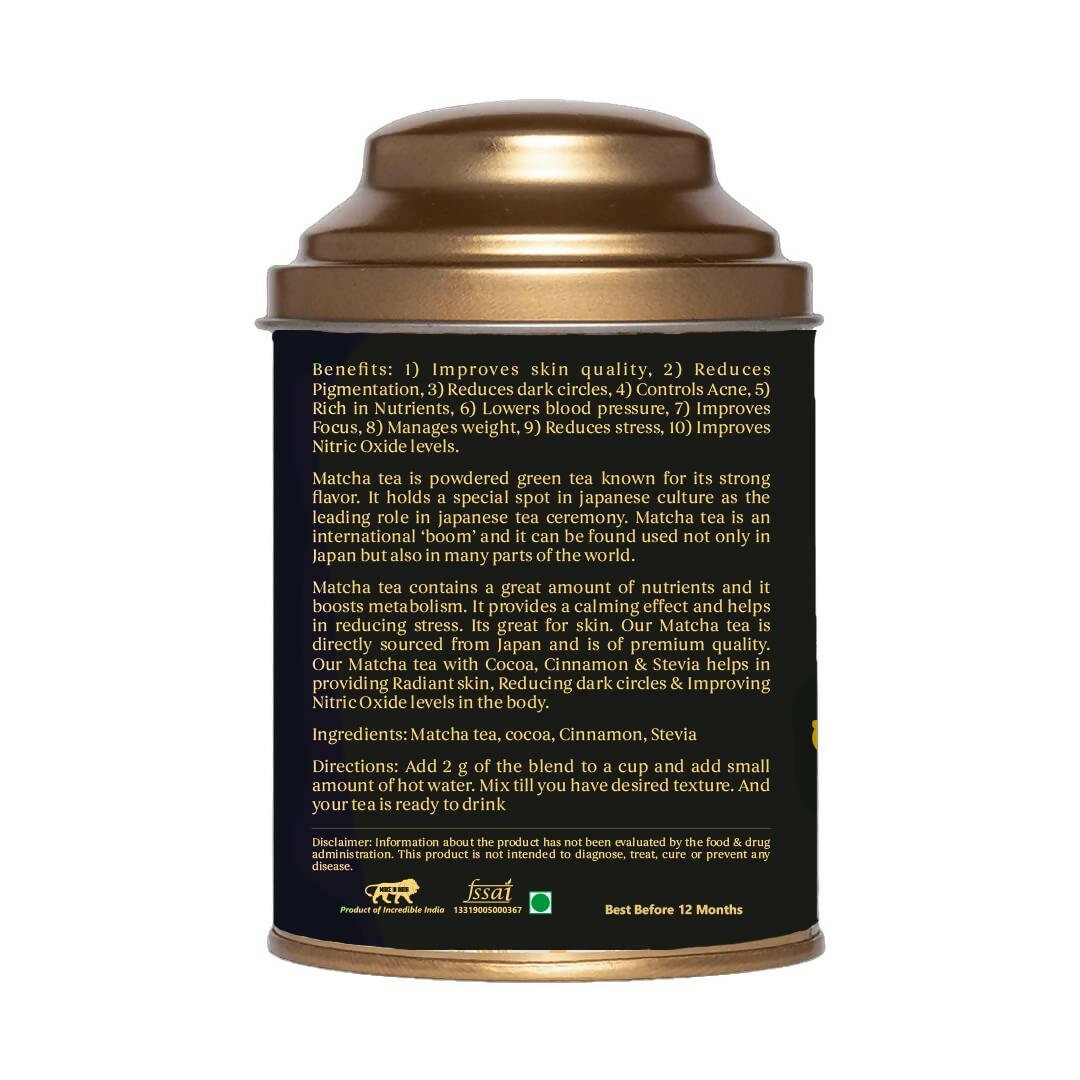 Botanical Sage Cocoa Matcha Green Tea | Swadesiicart