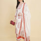 Designer Stylish White cotton Stitched Suit With Dupatta - Tanisha | Swadesiicart