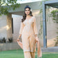BulBul Meher Rayon Peach Kurta Set with Dupatta - Swadesiicart