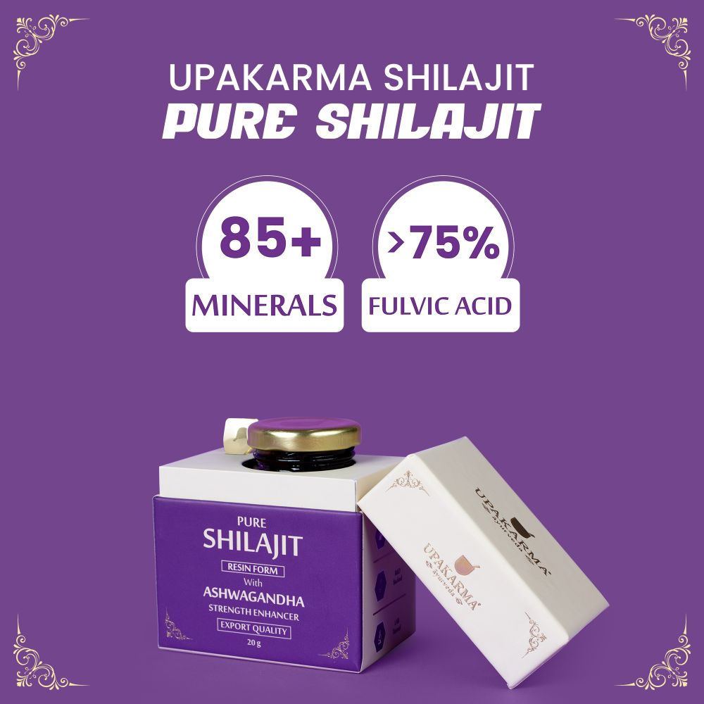 Upakarma Ayurveda Original & Pure SJ Resin Form with Ashwagandha - Swadesiicart