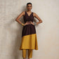 trueBrowns Cola Silk Kurta Set | Swadesiicart
