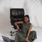 trueBrowns Grey Cotton Skirt Co-ord Set - Swadesiicart