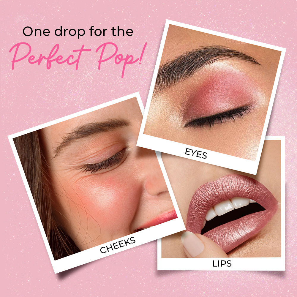 Halo Glow Blush Drops with Mango Butter & Rice Starch: Papaya Pop