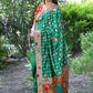 Lorenvalley Fashion Premium Green Dola Silk Embroidery and Diamond work with Jacquard Lace Border Saree - Swadesiicart