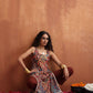trueBrowns Cola Print Straight Kurta Set | Swadesiicart