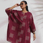 trueBrowns Purple Cotton Print Kurta Co-ord Set - Swadesiicart