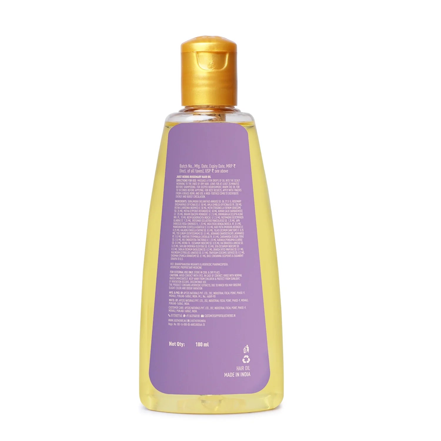 Rosemary Hair Oil