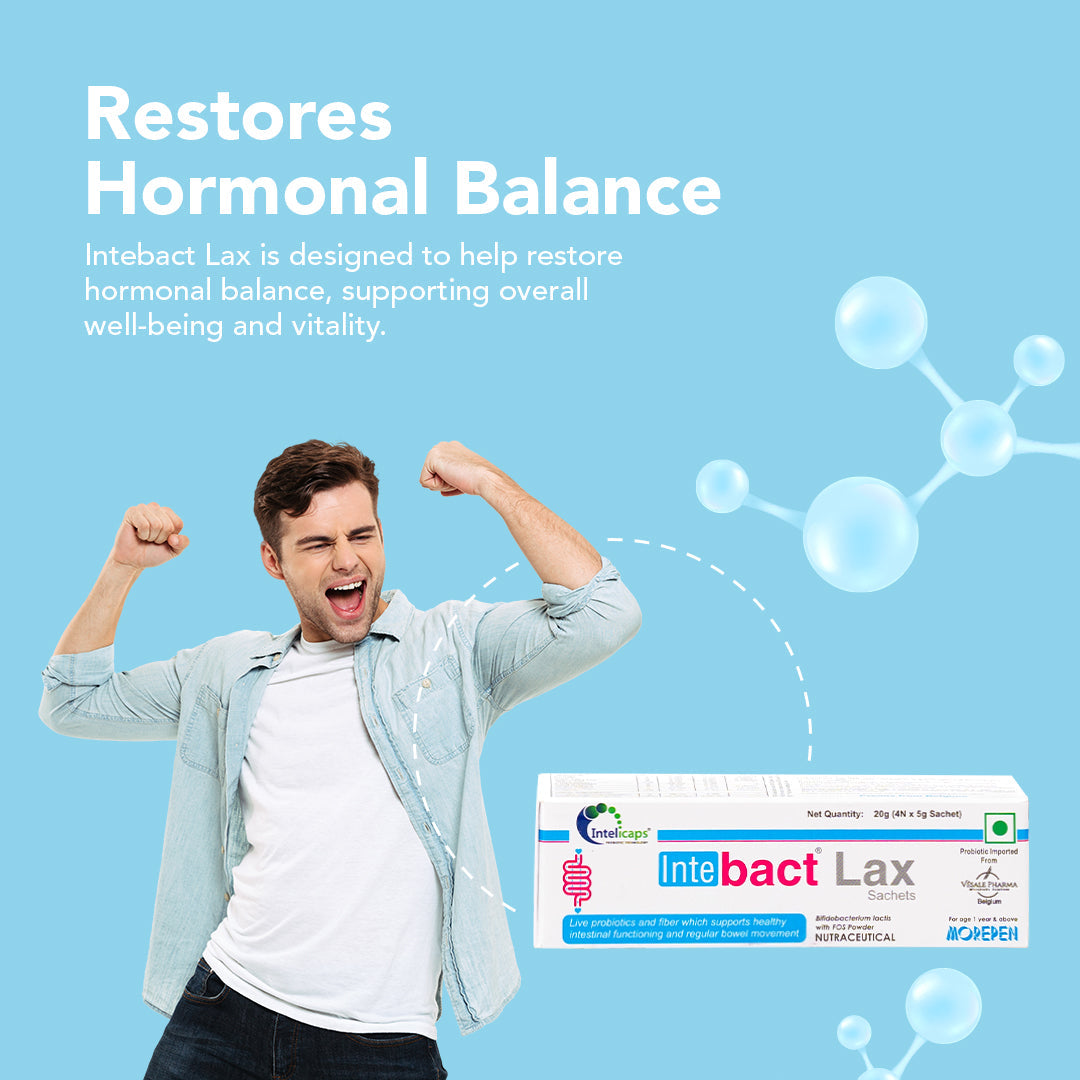 Dr Morpen Intebact Probiotic Laxative – Best Solution For Constipation Relief | Swadesiicart