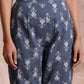 trueBrowns Grey On Grey Ikat Print Cotton Pant Suit Set | Swadesiicart